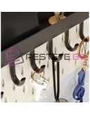 Стенна закачалка етажерка метална